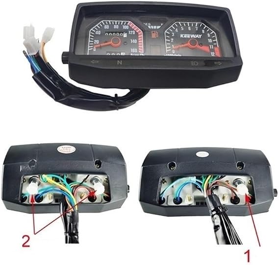Gauge Odometer Tachometer Motorcycle Tachometer for Dayang Jialing for for Haojin Dayun WY125A/C HJ125A LF125 JL12512 CGL125 Meter Clock Tachometer