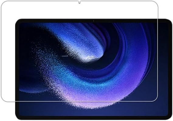 Kepuch 2 Pack Tempered Glass Screen Protector Transparent for Xiaomi Pad 6/Pad 6 Pro