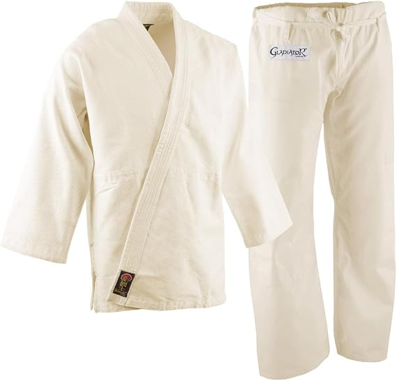ProForce Gladiator Judo Gi/Uniform - Natural White - Size 00