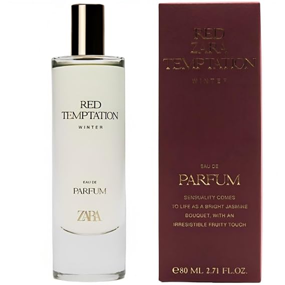 Zara Red Temptation Winter Perfume for Women EDP Eau De Parfum 80 ML (2.71 FL. OZ)