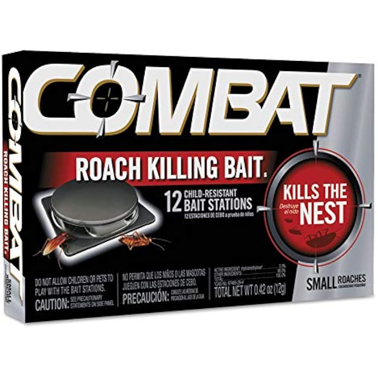 Combat Small Roach Bait, 12Pack, 12 PacksCarton