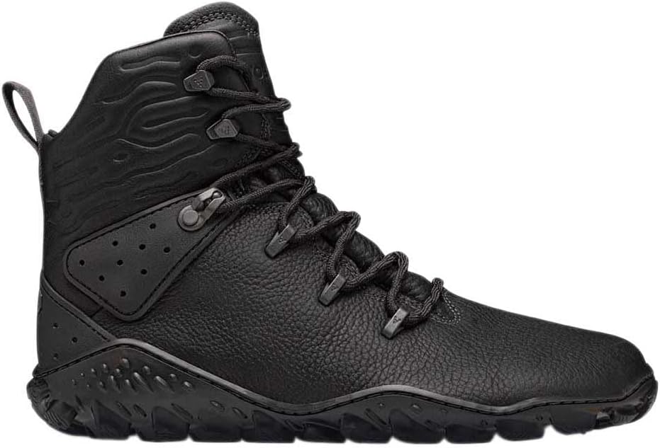 Vivobarefoot Womens Tracker Frst ESC Leather Black Trainers 6 US