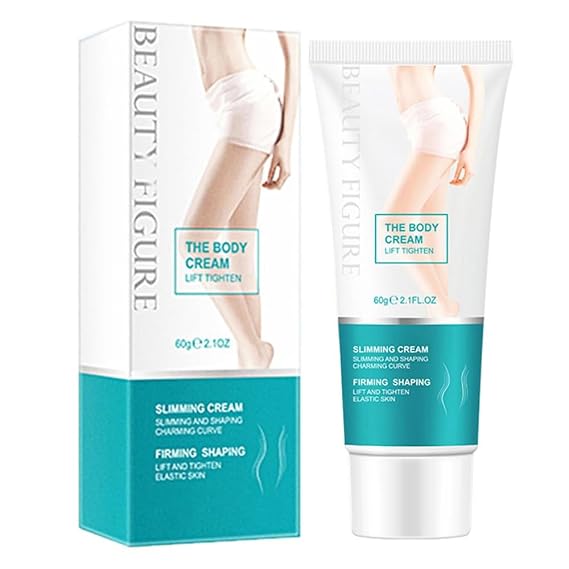 Hot Slimming Cream, Belly Fat Burner Firming and Tightening Cream, Reduces Excess Fat in the Abdomen, Buttocks, Arms and Thighs, Tightens Loose Skin, and Loss Weight for Men and Momen, 2.1Oz