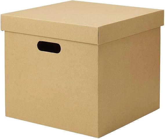 for MUJI Square Cardboard Storage Box Lid Type, deep