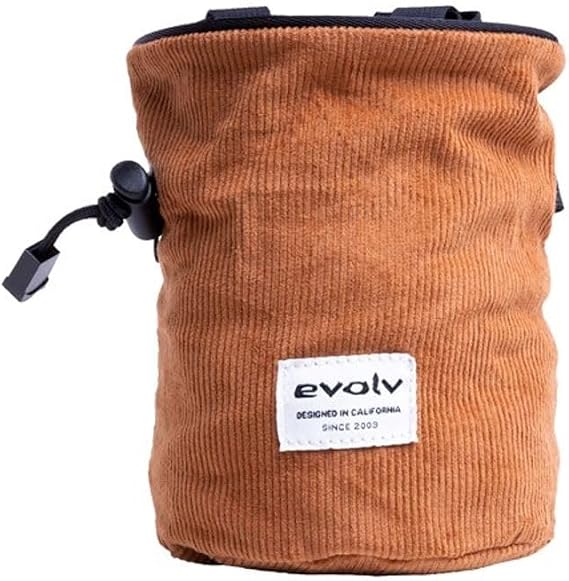 EVOLV Corduroy Chalk Bag - Brown