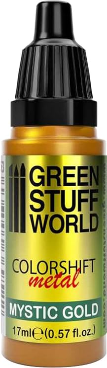 Green Stuff World - Chameleon Metal Paint Mystic Gold 1553 for Models and Miniatures