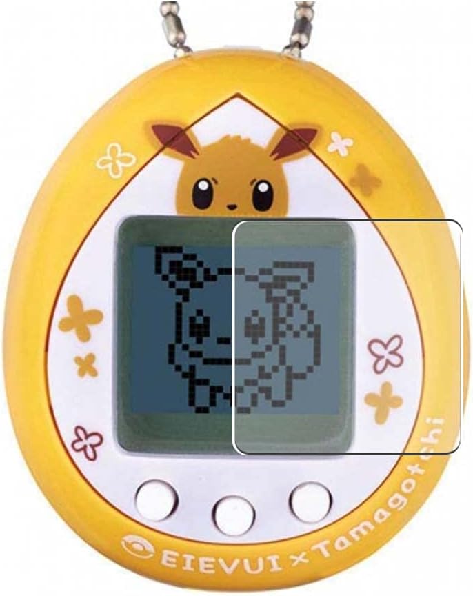 3 Pack Screen Protector Film, compatible with Tamagotchi Eevee x TPU Guard  Not Tempered Glass Protectors , Transparent