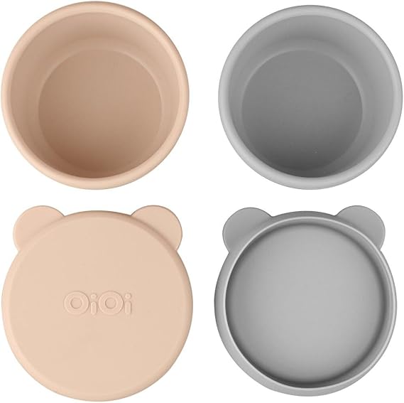 OiOi Mini Bites - Bubble Beige/Powder Grey