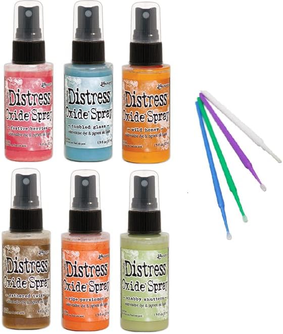 Ranger Tim Holtz Distress Oxide Bundle #5 Detail Sticks (6 Bright Set)