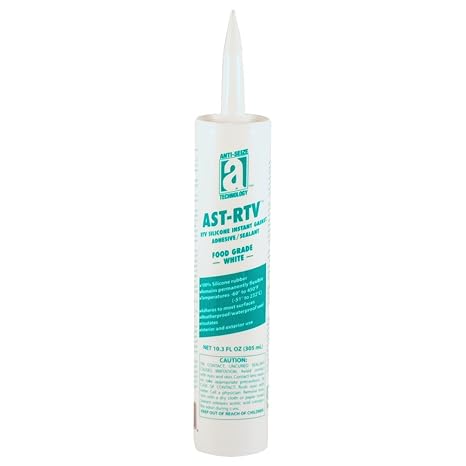 AST-RTV 27110 Food Grade White 100% Silicone Adhesive/Sealant/Instant Gasket, 10.3 oz. Cartridge