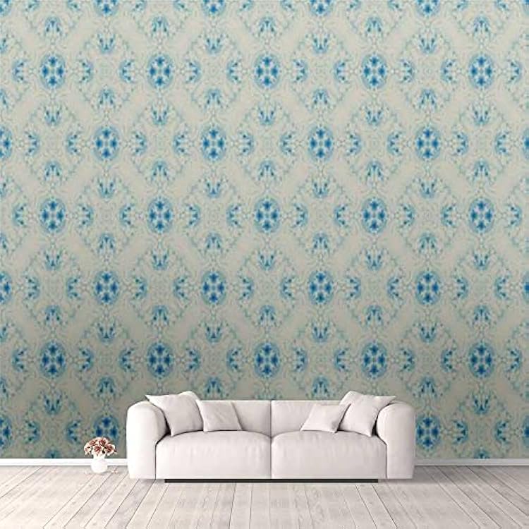 3D Wallpaper Vintage Damask Wallpaper Self Adhesive Bedroom Living Room Dormitory Decor Wall Mural Stick and Peel Background Wall Ceiling Wardrobe Sticker