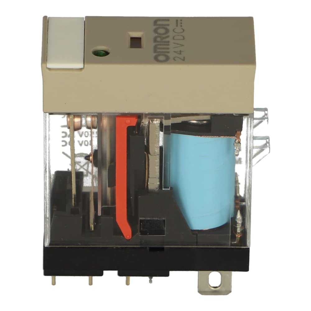 G2R-1-SN 24DC S | G2R-1-SN 24DCS | 125340 | OMRON Relay, Plug-in, 24VDC, 10A, 5 PIN, SPDT, MECH & LED Indicators, Label Facility