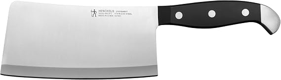 HENCKELS Statement Razor-Sharp 6-inch Meat Cleaver, German Engineered Knife Informed by over 100 Years of Mastery