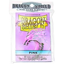 Dragon Shield Sleeves: Mini (10) Pink