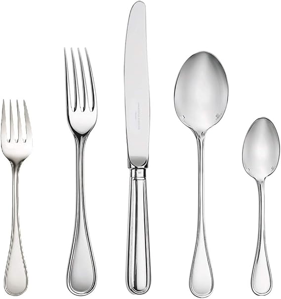 Christofle Albi Sterling Silver Five Piece Place Setting