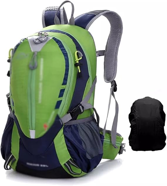 25L Outdoor Mountaineering Backpack Men's Cycling Backpack Women's Hiking Backpack(Gray)