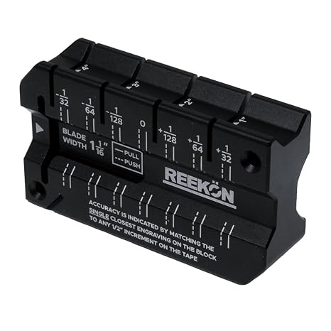 REEKON Tape Measure Accuracy Block & Calibration Tool