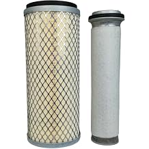 XYZIL Inner & Outer Air Filter Set 1026131M92 1094269M91 Compatible with Massey Ferguson Tractor 150 165 175 180 50A 50F 50H 420 4400 445A 4500 4600 4610 50A 50C 50D 515 531 532 535 545 MF150 MF165