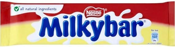 Milkybar White Chocolate Medium Bar - Pack of 40 x 25G