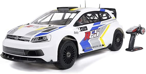 RC Series, 1/5 Scale Gas-Engine RC Rally Car, 4WD, 2.4G LED Screen Remote Control, Adult Hobby RC Car