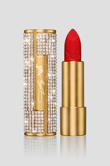 Dolly Beauty Satin Lipstick for Women, Heavens Kiss Jolene, 0.11 Oz