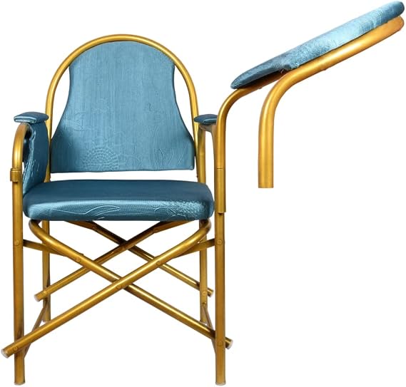 Muslim Prayer Chair - to Make Sujood While Sitting - Sajda Namaz - Salat - Make Easy Sujood (Teal)