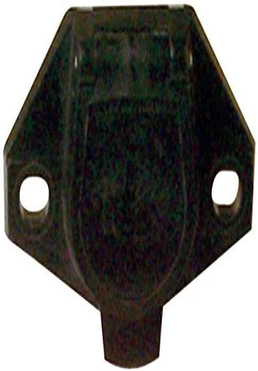 POLLAK 11-723EP Plastic 7-Way Socket , Black