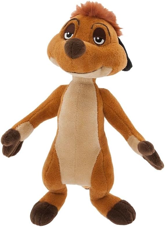 Disney Store Official Timon Plush The Lion King Small 15'' Authentic Meerkat Soft Toy with Lifelike Details