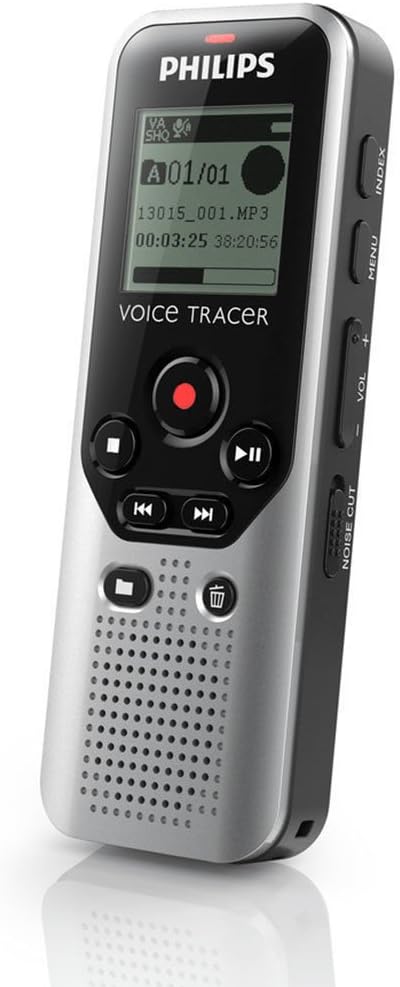 Philips Voice Tracer DVT1200 with Stereo MP3 Recording