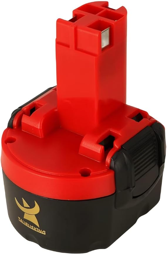 3.0Ah Compatible with Bosch 9.6V Battery NiMH Replacement BAT048 BAT049 BAT100 BAT119 (Real Capacity Label) 9.6 Volt Drill Batteries Charger AL2425DV AL1411DV