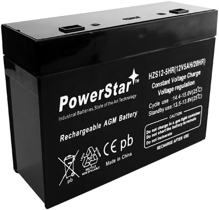 PowerStar HC1221W CSB Battery for APC ups RBC21 BF500 500U 400C