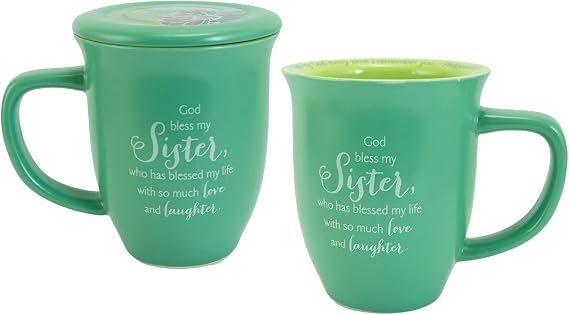 Abbey Gift Sister Ceramic Mug and Coaster Set