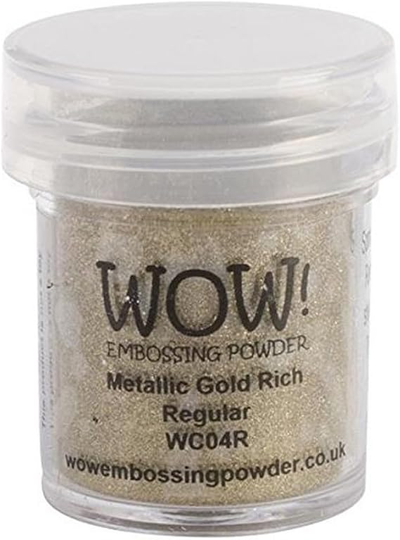 Wow Embossing Powder Wow! Embossing Powder, 15ml, Gold Rich