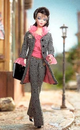 Barbie Collectibles, Fashion Model Silkstone Barbie: A Model's Life Giftset with Doll & Outfits