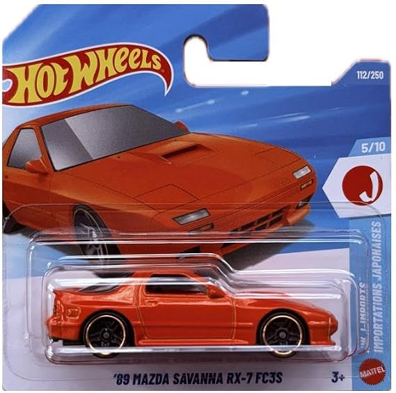 Hot Wheels Tekli Arabalar 89 MAZDA SAVANNA RX-7 FC3S (KISA KART) JJJ72