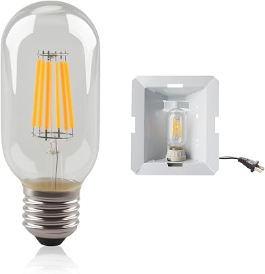 Led Light Bulb 2700K Soft Warm White E27 Base 4 Watt for Broan S97014212 Light Reflector, Fits for Broan 679 Bathroom Ceiling, Fits for All Kinds E27 Sockets