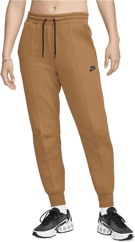 Nike Sportswear TECH Fleece (FB8330-224, Flax/Black) Size Medium