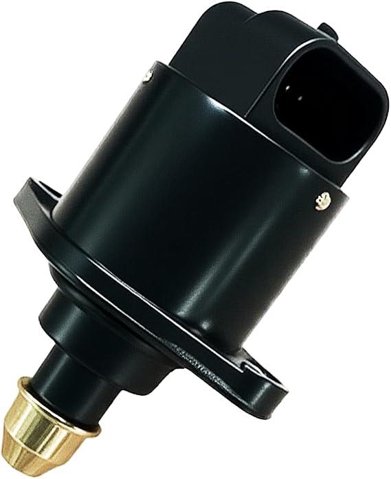 YoRise Car Idle Air Control Valve, Automotive Throttle Stepper Motor Idle Air Control Valve for Stable Engine Operation, Car Replacement OEM #90380 10526 90325864, Fit for Most Vehicles White