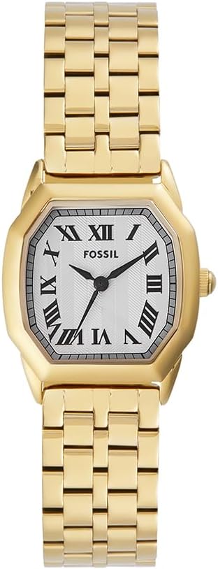 Fossil Harlow Watch for Women, Quartz Three Hand Movement with Stainless Steel or Leather Strap