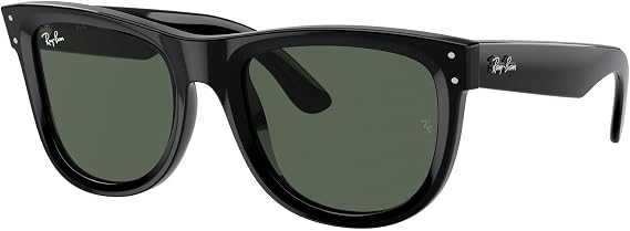 Ray-Ban 0RBR0502S 6677VR 50 Unisex Güneş Gözlüğü, Siyah, 50