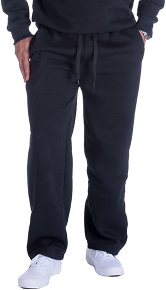 Facitisu Mens Active Fleece Athletic Sweatpant Basic Running Drawstring Workout Sweat Pants