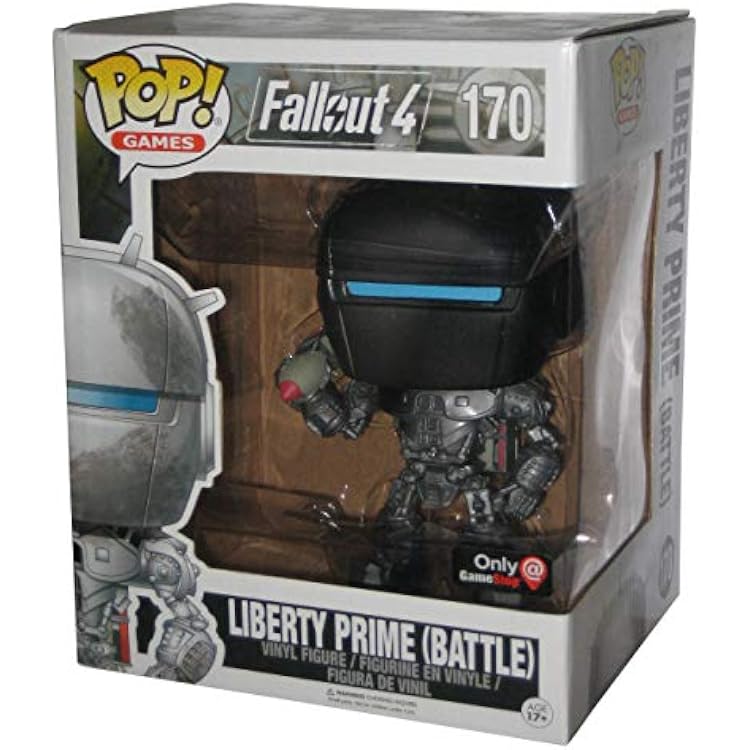 Funko Pop! Games Fallout 4 Liberty Prime Battle Exclusive 6 inch Super Sized Pop #170
