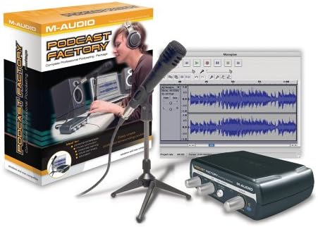 M-Audio Podcast Factory Professional Podcasting Solution