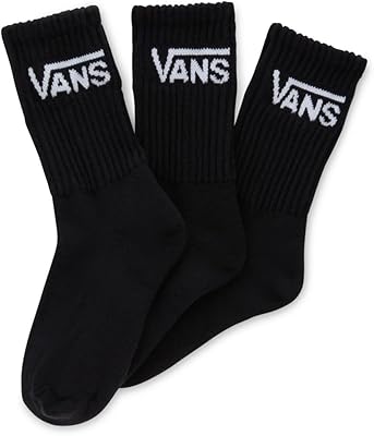 VANS Classic Crew Socks 3PK - Black