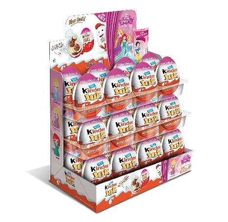 Chocolate Kinder Joy with Surprise Inside (24-Pack (Girls))