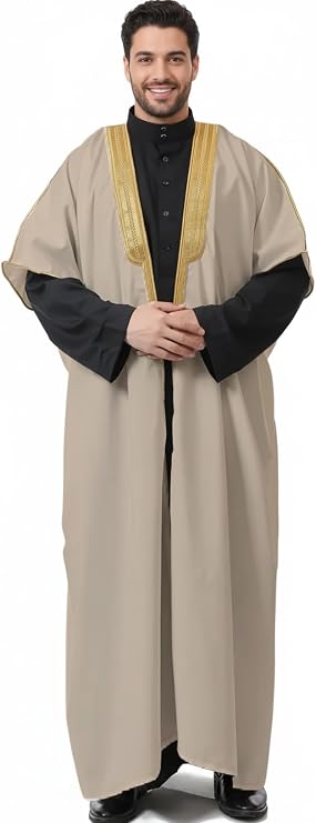 Men's Abaya (Bisht) - Cloak Arab Dress