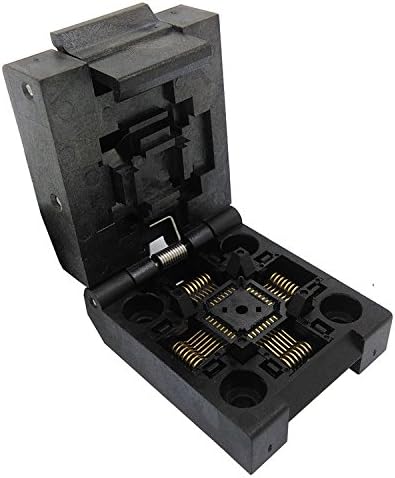 QFP32 TQFP32 LQFP32 FQFP32 MCU Burn in Socket Pitch 0.8mm IC Body Size 7x7mm tip to tip 9x9mm IC51-0484-806 QFP Socket Burn-in Test