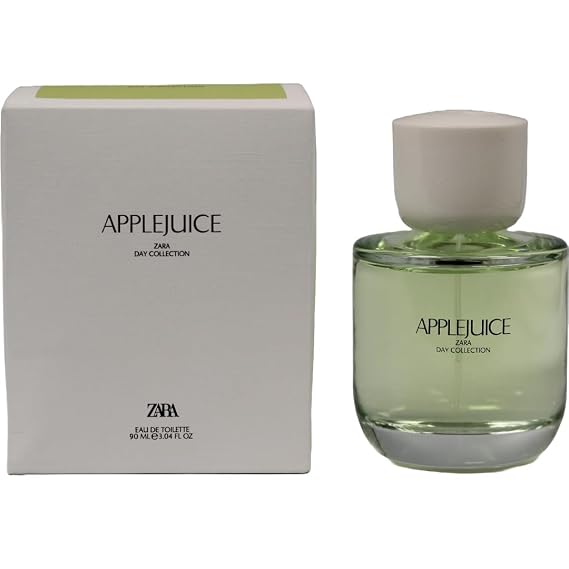 Zara Apple Juice Perfume for Women Fruity Floral ETD Eau De Toilette 90 ml (3.04 fl oz) Vibrant Fresh Scent with Apple, Orange, Rose & Cedarwood Notes