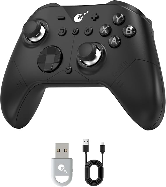 GuliKit ES MAX Gaming Controller,Fast Bluetooth Wireless & Wired Gamepad
