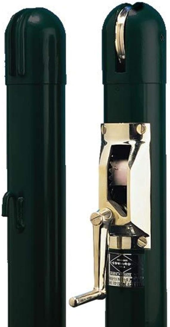 Classic Round Posts 3" - Black (Pair)